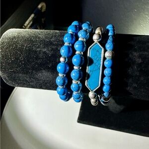 Park Lane Denver Turquoise Bracelet with Silver Accents